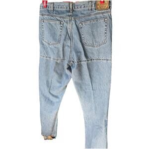 Draggin Jeans Mens 38/30 Blue Denim Kevlar Lined Motorcycle Biker Double Knee